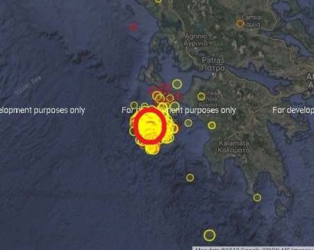 Два труса разлюляха Закинтос тази сутрин