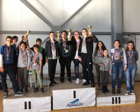 Надеждите на шахклуб Пловдив с куп призови места от държавното