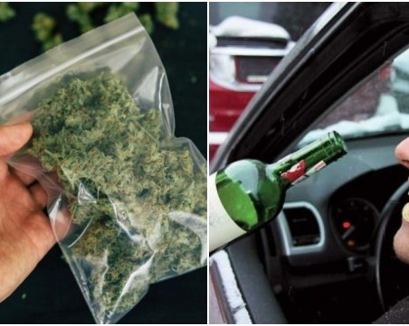 Край Пловдив: Пиян шофьор с над 2 промила и 18-годишен с трева бяха спипани от полицията