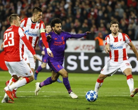 Цървена звезда приземи Ливърпул в Шампионската лига