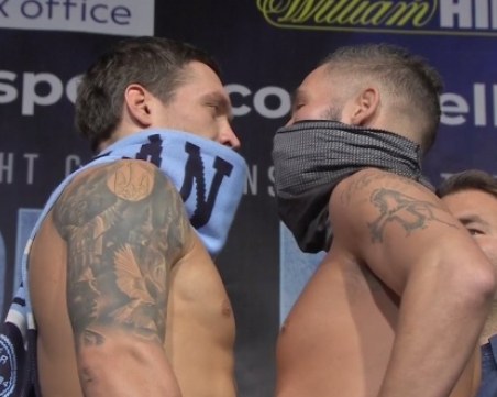 Белю малко по-тежък от Усик преди зрелищния бой между двамата утре ВИДЕО