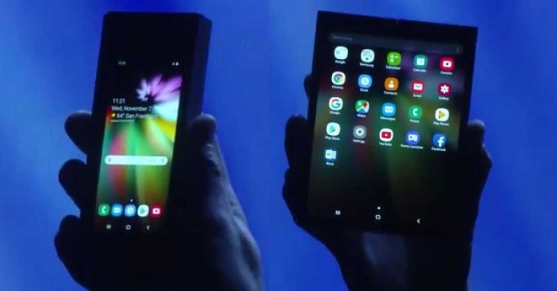 Реакцията на Samsung не закъсня! Показа първия си телефон със сгъваем екран ВИДЕО