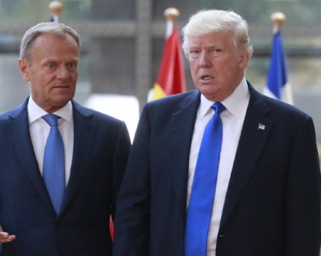 Туск: Доналд Тръмп е против силна и обединена Европа