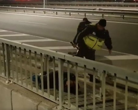 МВР за бития протестиращ: Няма нарушения, не може да се блокират магистрали и главни пътища