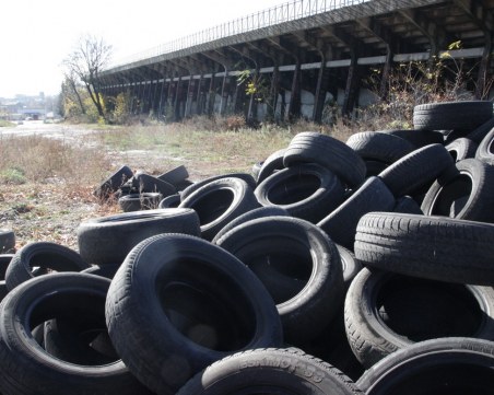 Акция за събиране на стари гуми в Пловдив