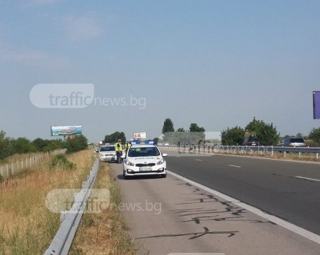 Спецакция на АМ Тракия край Пловдив! Арестуваха шофьор заради контрабанден тютюн