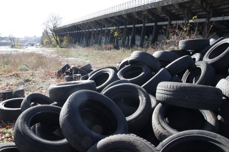 Акция за събиране на стари гуми в Пловдив