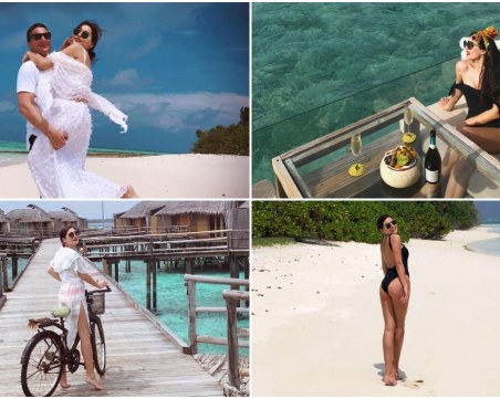 Всички на Малдивите се обръщат след модната диктаторка на Пловдив СНИМКИ