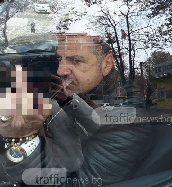 Шофьор забърса кола в Пловдив, после 