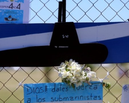 Откриха изчезналата преди година аржентинска подводница