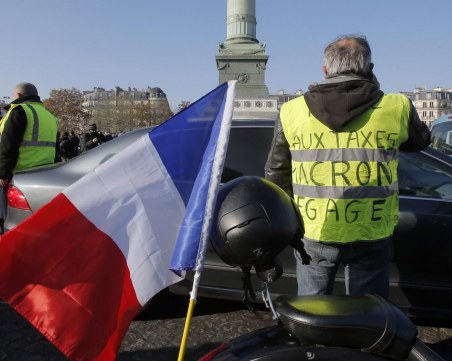 Равносметката от бунта на “жълтите жилетки“: 1 загинала и 47 души ранени