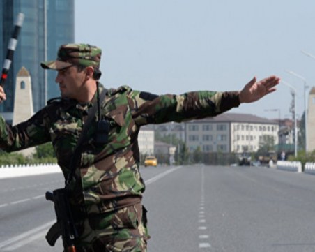 Жена се самовзриви до полицейски пункт в Грозни