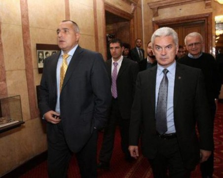 Сидеров се срещнал с Бойко Борисов за бъдещето на коалицията