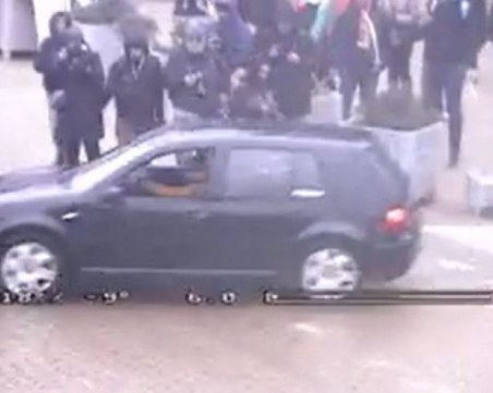 Повдигнаха обвинение на шофьора, дрифтирал по време на мащабния протест