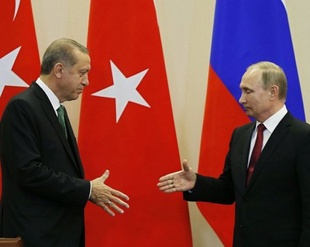 Путин и Ердоган ще направят първа копка на сухопътния участък на 