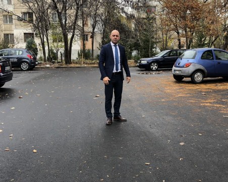 Жителите на Тракия се сдобиха с нов паркинг