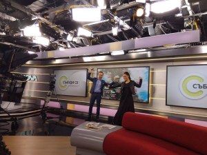 Певицата Мария Илиев стана синоптичка