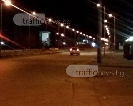 Пловдивчанка си спретна гонка с полицията, опита да отърве наказанието си