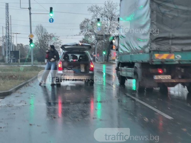 Шофьорът от ръкопашната схватка в Пловдив: Мъжът с камиона ме нападна, защитавах се!
