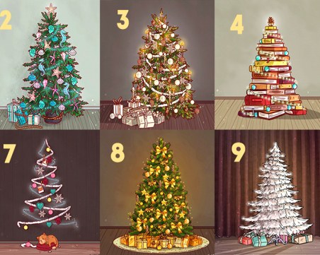 Избери елха и виж каква ще е новата 2019 година за теб