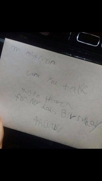 7-годишно момче трогна света с писмо, адресирано до рая