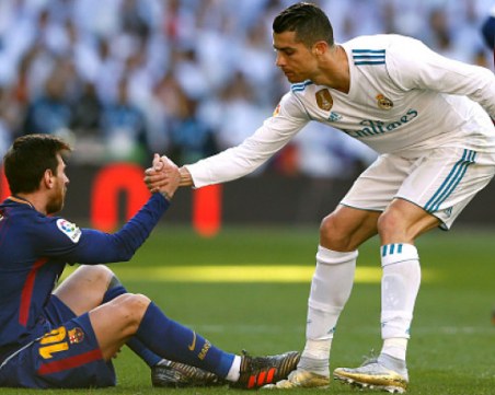 Роналдо няма да седне до Меси на “Бернабеу“