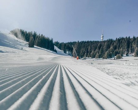 Пистите в Пампорово вече са готови за откриването на зимния сезон СНИМКИ
