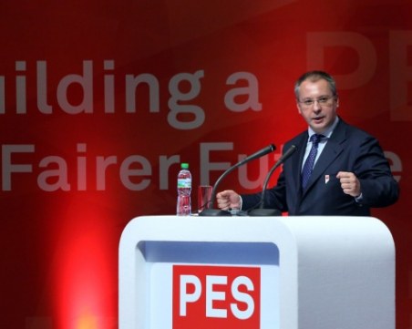 Преизбраха Сергей Станишев за лидер на ПЕС с 83,9%