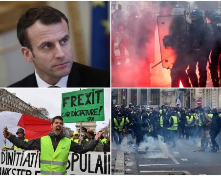 Макрон обявява извънредно икономическо положение във Франция