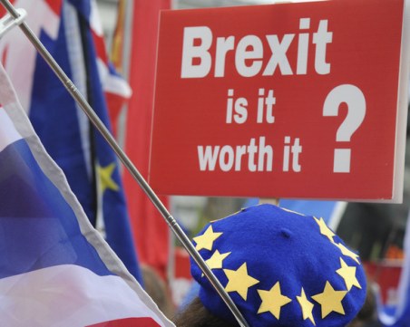 Съдът на ЕС решава дали Лондон може едностранно да се откаже от брекзит