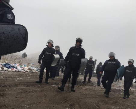 Жандармерия и полиция блокираха старозагорско село