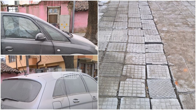 Пловдивчани не могат да дишат от прах в центъра заради ремонт СНИМКИ
