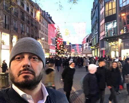 Бареков на метри от атентата в Страсбург, ето какво разказа СНИМКИ