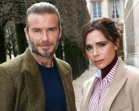 Дейвид Бекъм ползва гримове на жена си