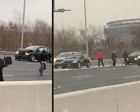 $500 000 паднаха от камион в Ню Джърси, липсват 294 хил. от тях ВИДЕО