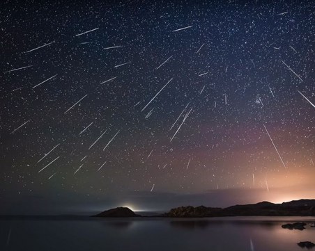 Красота! По 100 падащи звезди на час от метеорния поток Джеминиди ВИДЕО