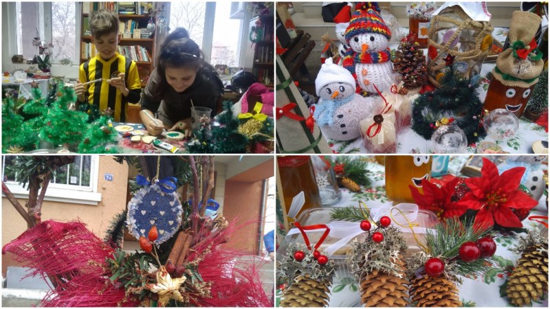Коледен базар кипи в Първенец! Жителите на селото събират пари за детски носии СНИМКИ