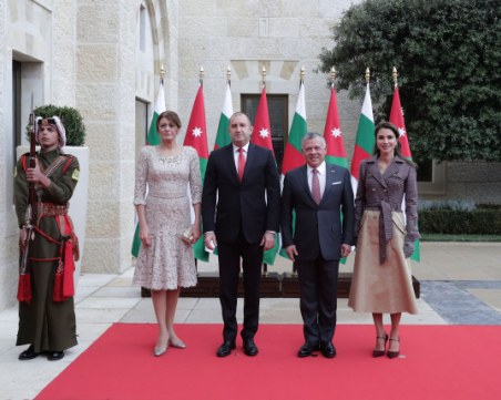 Кралят на Йордания прие поканата на Радев да посети България СНИМКИ