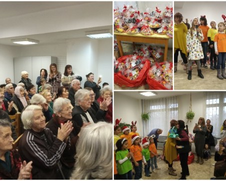 Пловдивчани донесоха любов и топлина в дом за възрастни хора ВИДЕО и СНИМКИ