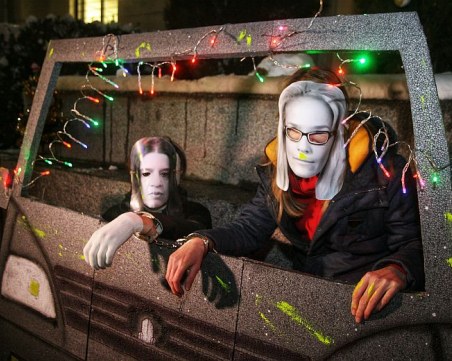 Протест пресъздаде ареста на Десислава Иванчева