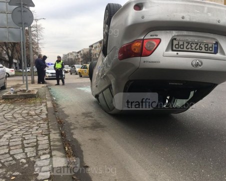 Кавга между шофьорите от катастрофата край Панаира, обвиняват се взаимно СНИМКИ+ВИДЕО