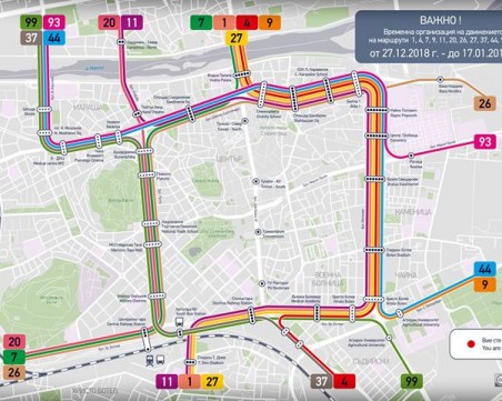 Пловдивчанин направи това, което Общината не успя – разбираема схема за голямата блокада СНИМКИ