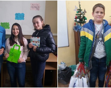 Пловдивско училище раздава доброта за Коледа