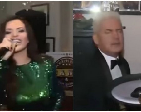 Волен Сидеров се развихри на барабаните, Преслава му пее ВИДЕО