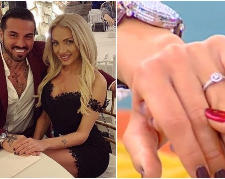 Златка каза “да“ на Джизъса! Пръстен блесна на ръката й