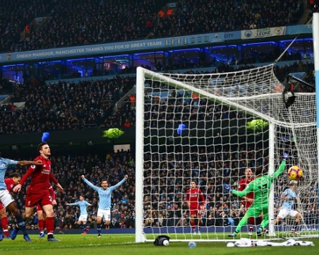 Манчестър Сити сломи Ливърпул в луд мач на Етихад