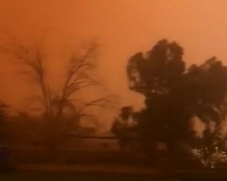 5000 души са без ток заради пясъчна буря в Австралия ВИДЕО