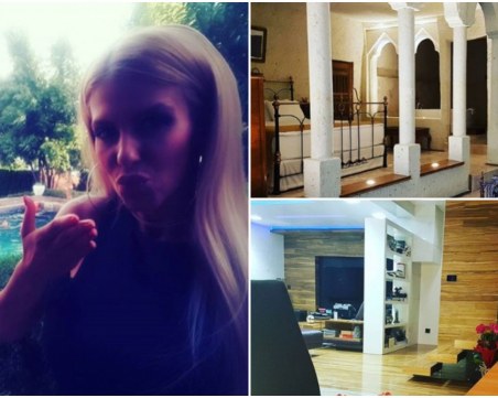 Анелия потъна в разкош! Ето как изглежда домът й за 1,5 милиона СНИМКИ