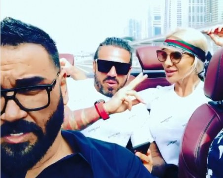 Азис, Златка и Джизъса щуреят в Дубай СНИМКИ