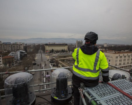 Градът на длан от 30-метровата кула за Пловдив 2019  СНИМКИ